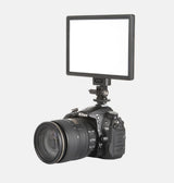 Portable Bi-Color Slim LED Light + Battery + Charger | With LCD Display!