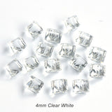 3D Rhinestone Cube Charms | 10 Pieces Per Set