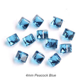 3D Rhinestone Cube Charms | 10 Pieces Per Set